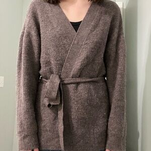 H&M Wrap Knit Sweater